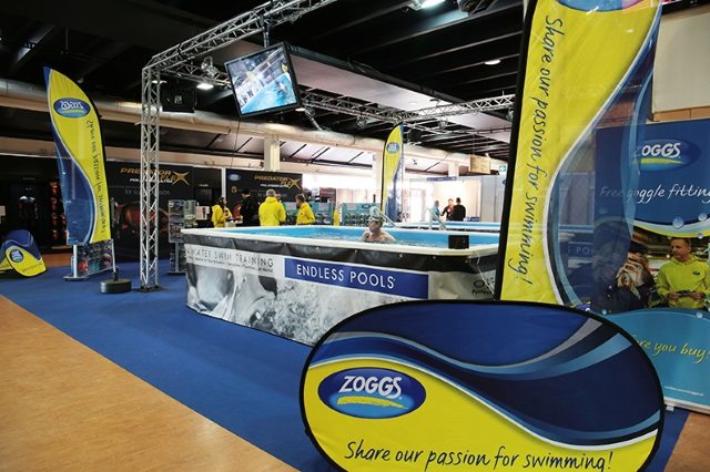 Zoggs sponsors swim zone at 220 Triathlon Show Zoggs sponsors swim zone at 220 Triathlon Show