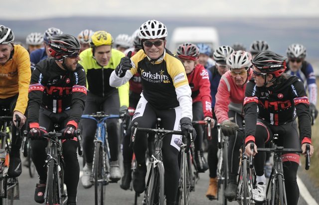 Tour de Yorkshire - Bernard Hinault Cragg Vale - March 2014 Tour de Yorkshire - Bernard Hinault Cragg Vale - March 2014