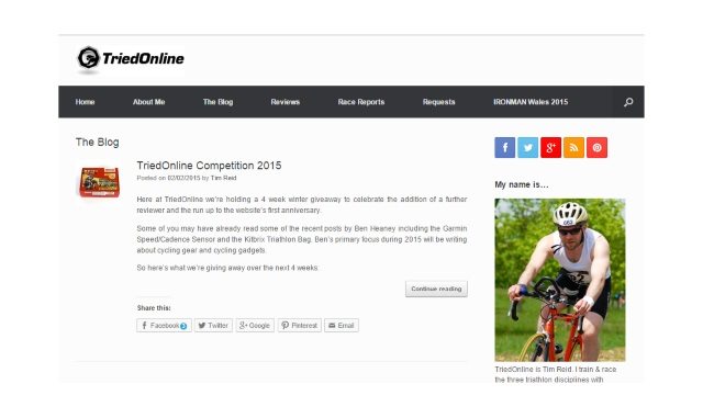 TriedOnline screen shot TriedOnline screen shot