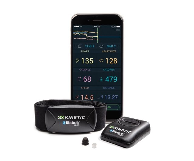 Kinetic inRide - pod and HRM
