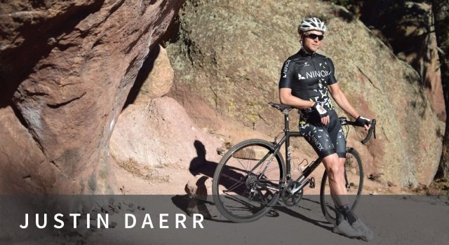 Ninox sponsored triathlete Justin Daerr Ninox sponsored triathlete Justin Daerr