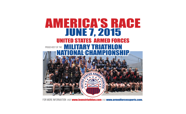 Leons Triathlon - military poster 2015 Leons Triathlon - military poster 2015