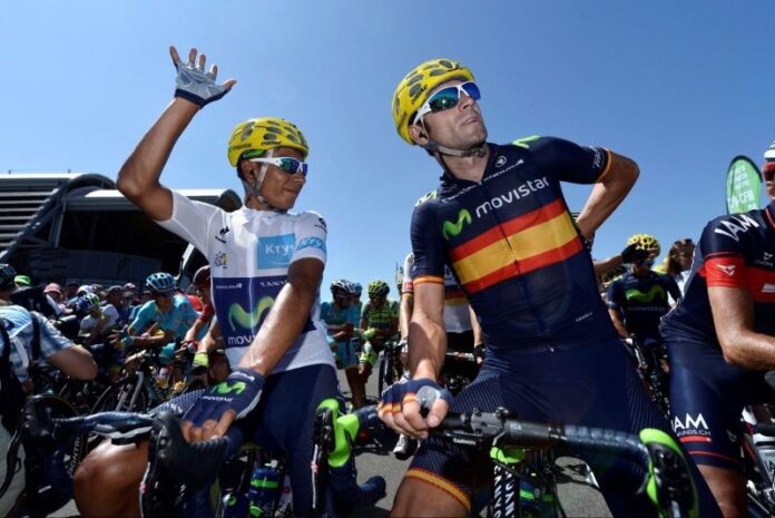 Quintana and Valverde wear Endura Quintana and Valverde wear Endura