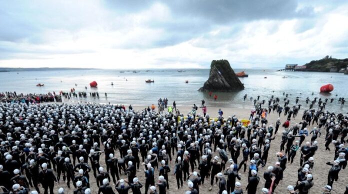 Athletes gather for IRONMAN Wales