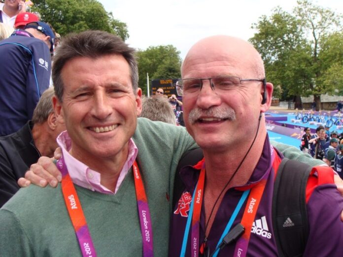 Seb Coe and John Lunt at London 2012 Seb Coe and John Lunt at London 2012