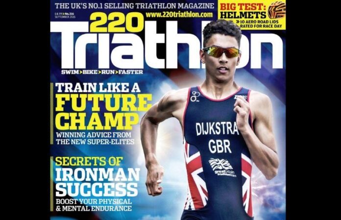 220 Triathlon cover - September 2015