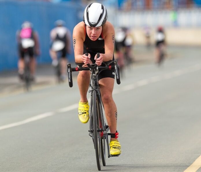 Jasmine Bowyer - Sprint bike leg at Rhyl Sprint Triathlon Festival Jasmine Bowyer - Sprint bike leg at Rhyl Sprint Triathlon Festival