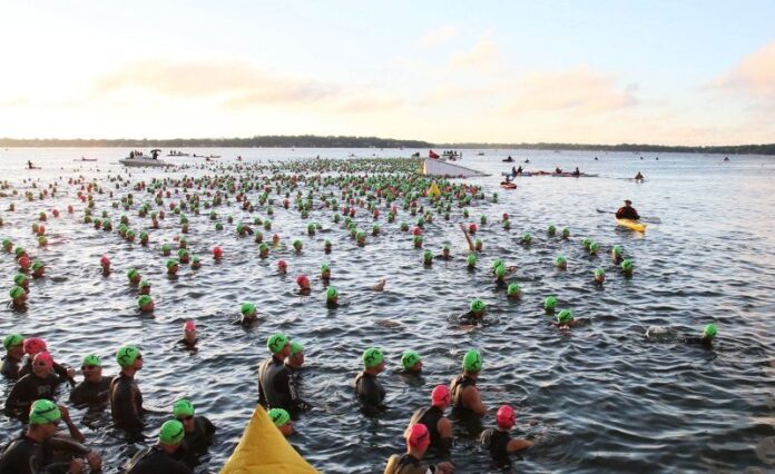2013 IRONMAN wisconsin swim 2013 IRONMAN wisconsin swim