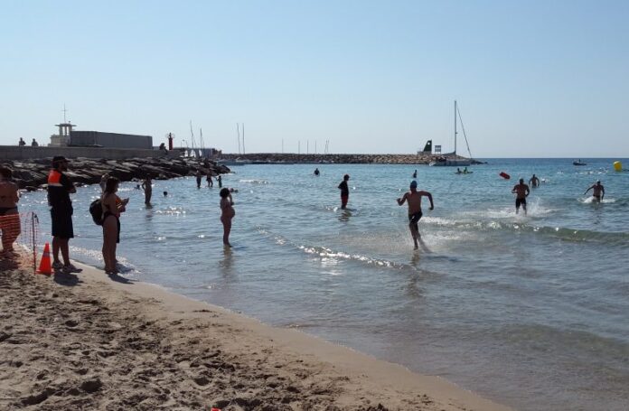Triathlon Training Spain - open water swimming