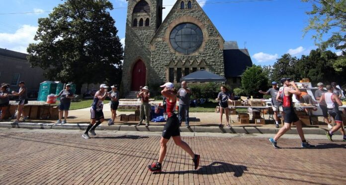 IRONMAN Maryland 2014 run - photo credit IRONMAN