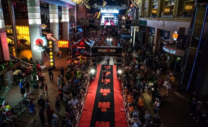 IRONMAN Louisville finish line
