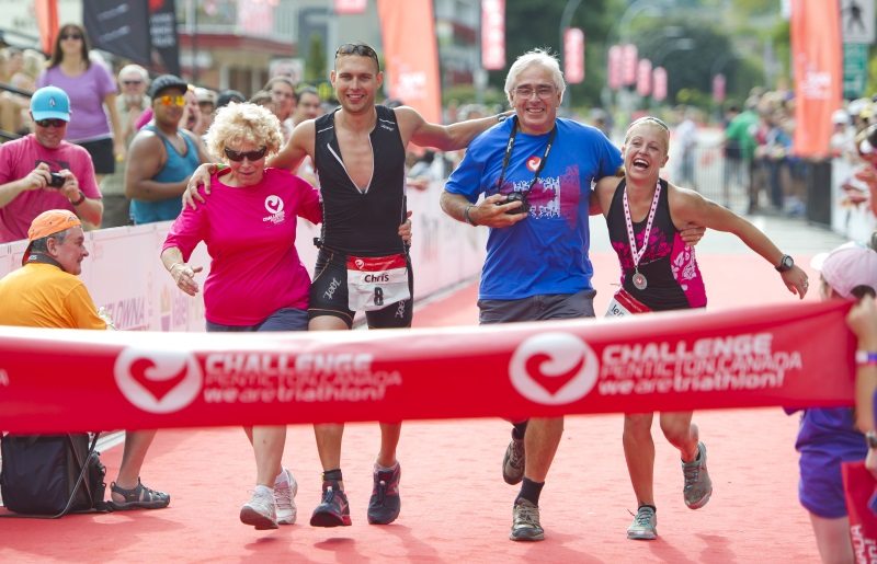 PENTICTON, BRITISH COLUMBIA, CANADA - AUGUST 25: during the Challenge Penticton Triathlon on August 25, 2013 in Penticton, British Columbia, Canada. (Photo by Getty Images)