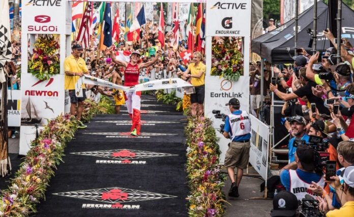 IRONMAN World Championship Daniela Ryf wins in 2015 - photo credit WTC-IRONMAN