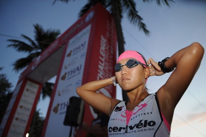 Athlete prepares for Challenge Half Laguna 2014 - Photo by Matt Roberts -Getty Images Athlete prepares for Challenge Half Laguna 2014 - Photo by Matt Roberts -Getty Images