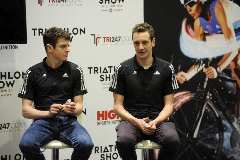 Brownlee Brothers at Triathlon Show London