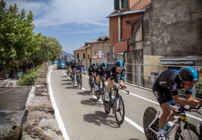 Team Sky and Fizik