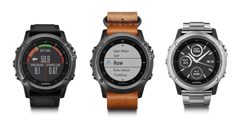 Garmin fenix 3 multisport watch range