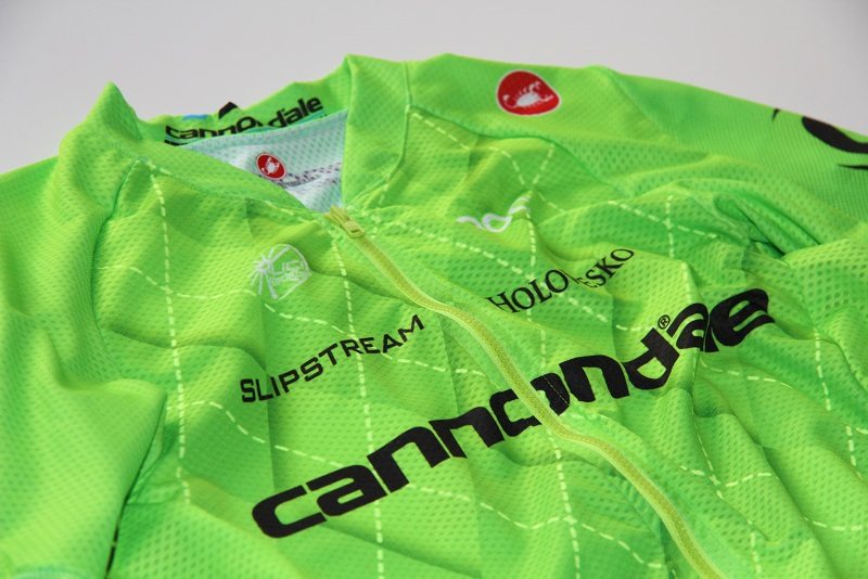 Slipstream Sports and Castelli present new green argyle jersey design for the Cannondale Pro Cycling Team 2