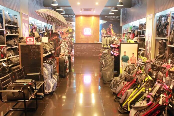 Inside OGIO Jakarta store in Indonesia Inside OGIO Jakarta store in Indonesia