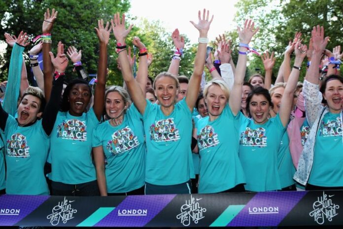 Paula Radcliffe and women runners in London
