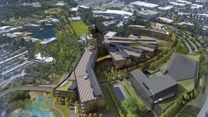 Expansion plans for Nike World Headquarters, near Beaverton, Oregon Expansion plans for Nike World Headquarters, near Beaverton, Oregon