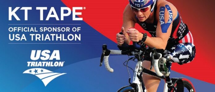 KT Tape wraps up deal as exclusive kinesiology tape of USA Triathlon KT Tape wraps up deal as exclusive kinesiology tape of USA Triathlon