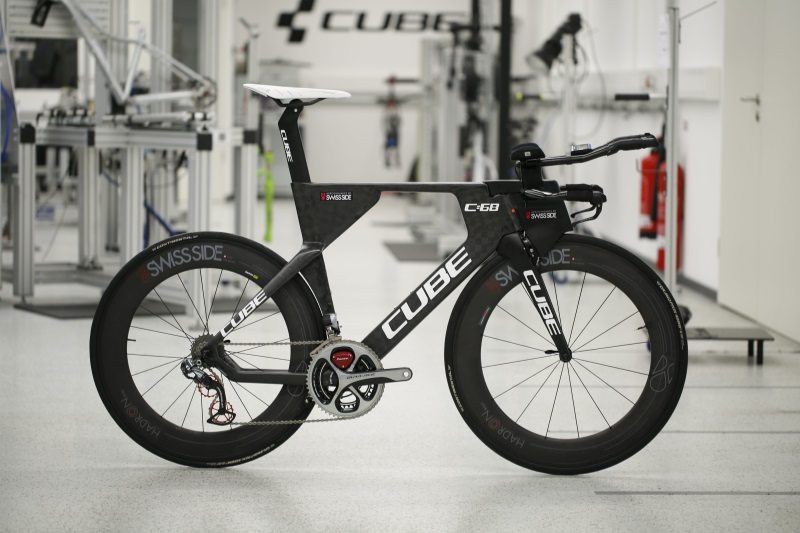 2016 Raelert Brothers bike with Pioneer power meter - photo credit CUBE