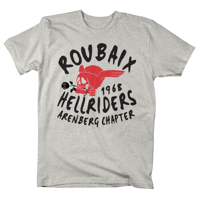 Endurance Conspiracy - roubaix-hellriders-ash tshirt