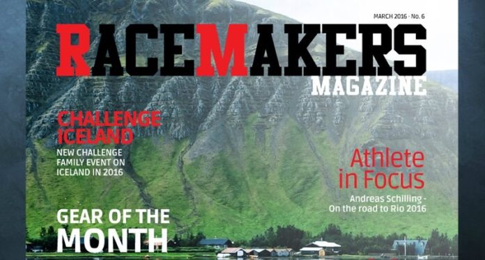 RaceMakers magazine front