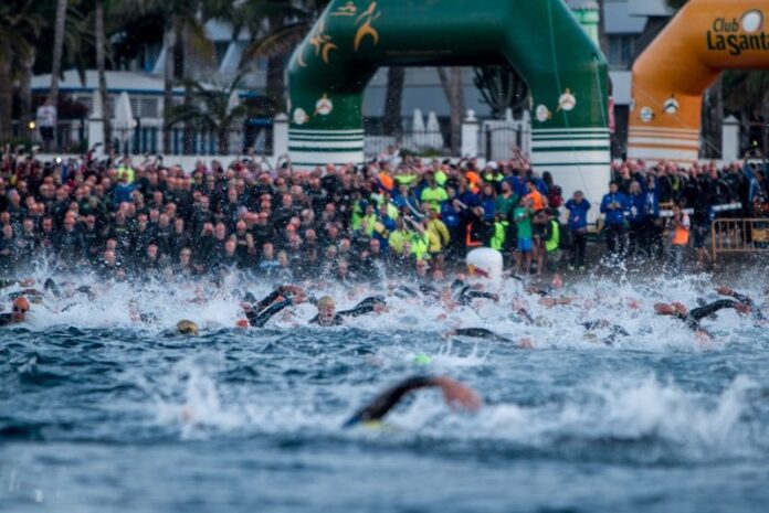 IRONMAN Lanzarote swim - photo credit Gines Diaz IRONMAN Lanzarote swim - photo credit Gines Diaz