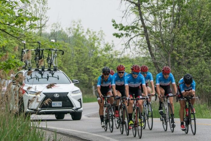 Cycling Canada Lexus partnership