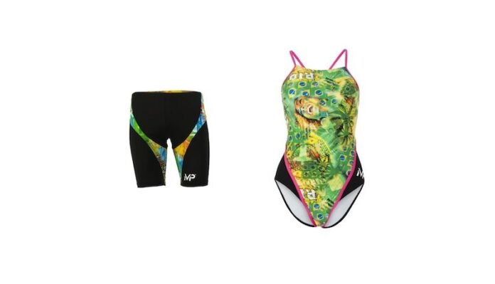 MP Michael Phelps - Brazil themed swimwear MP Michael Phelps - Brazil themed swimwear