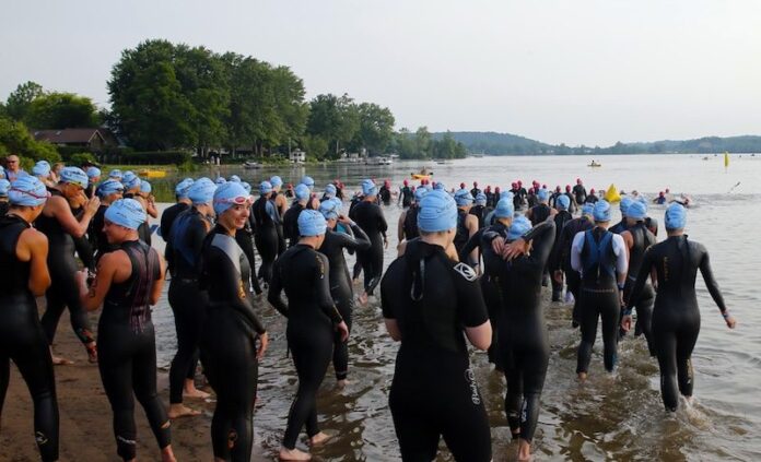 IRONMAN 70.3 Syracuse start - photo IRONMAN