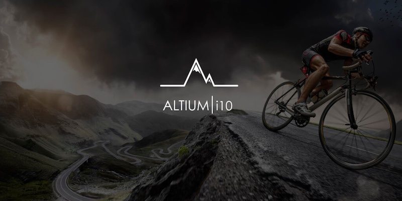 Altium i10 - cyclist banner
