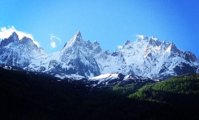 Mountains in Chamonix - photo Matty Hynes Mountains in Chamonix - photo Matty Hynes