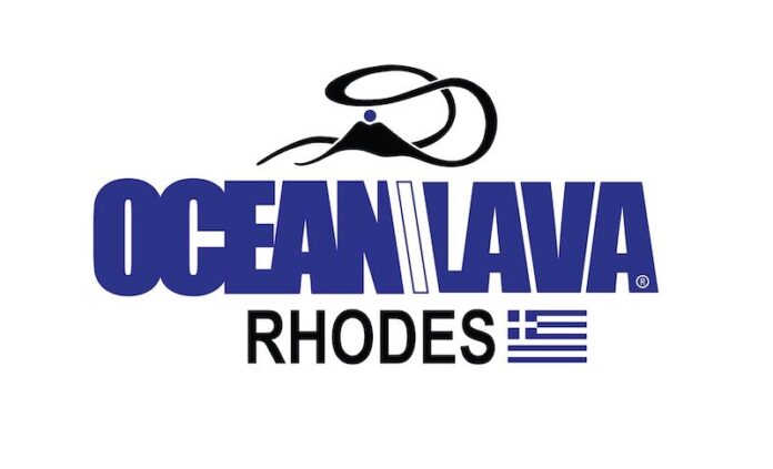 Ocean Lava Rhodes logo