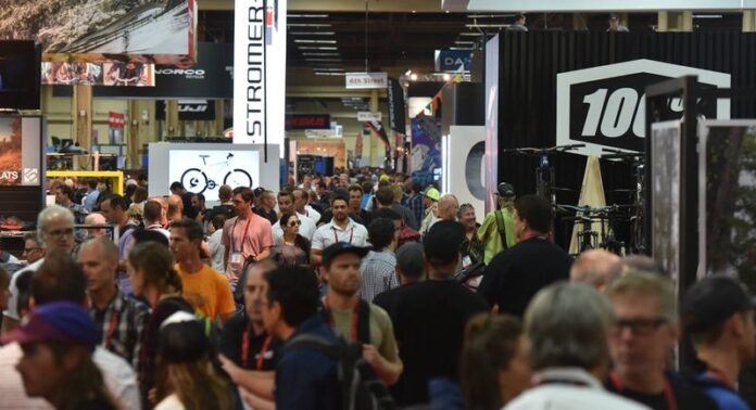 Interbike show floor - photo Interbike Interbike show floor - photo Interbike
