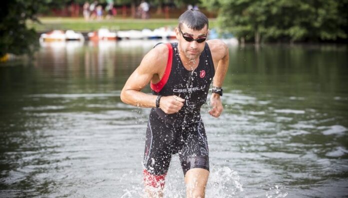 Swim exit in Castelli Short Distance Race Suit Swim exit in Castelli Short Distance Race Suit