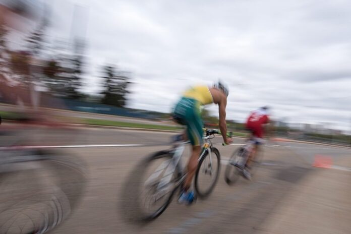 Photo by Wagner Araujo / ITU Media - Athlete during the 2016 Edmonton WTS World Triathlon Series in Edmonton, Alberta, Canada, on September 4, 2016.