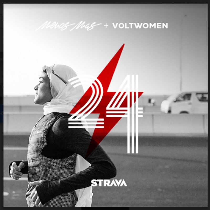 Strava joins Menos Mas and Voltwomen for Global Women Running Challenge
