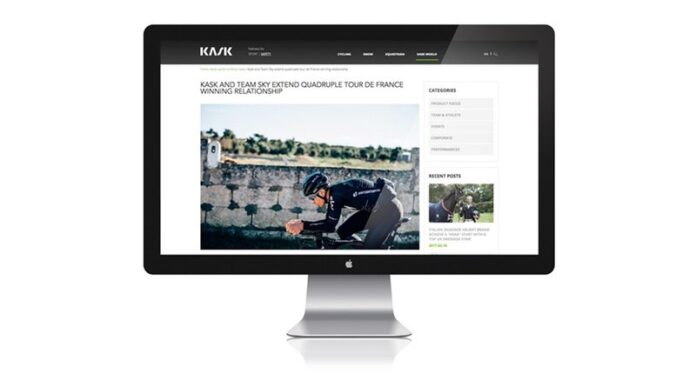 New Kask website