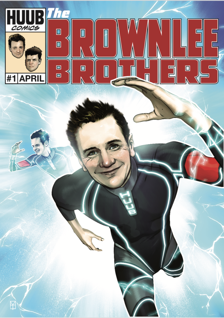 Brownlee Brothers comic book cover - April 1st