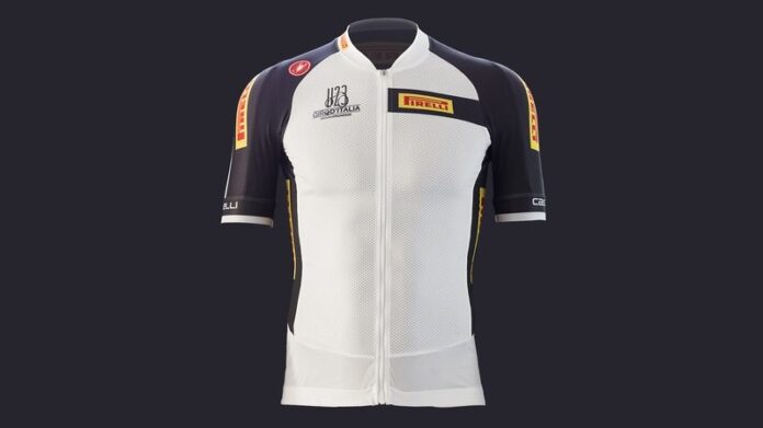 Pirelli Giro U23 White Jersey Front Pirelli Giro U23 White Jersey Front
