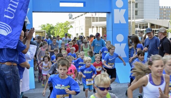 UnitedHealthcare at IRONKIDS Raleigh Fun Run IronKids FunRun located on Fayetteville Street in Raleigh, N.C. on Saturday June 3, 2017. (Photo by Marc J. Kawanishi, Genesis Photo Agency)