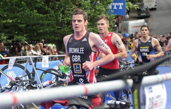 Jonathan Brownlee run - photo credit British Triathlon