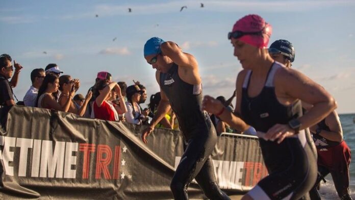 Life Time Tri swim exit - photo Life Time