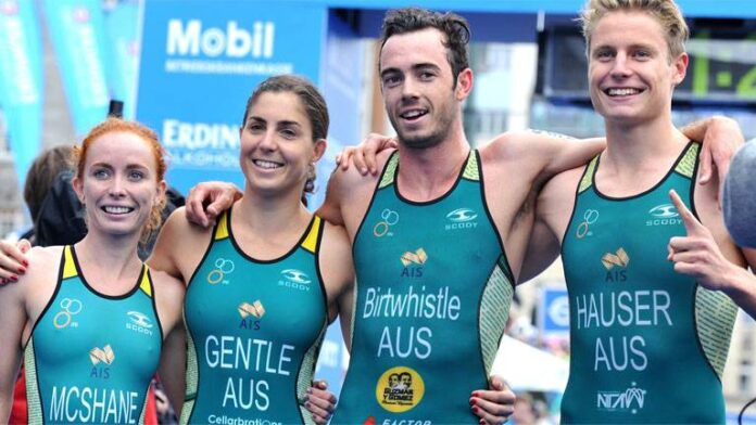 Australia - Mixed Relay World Champions in Hamburg Australia - Mixed Relay World Champions in Hamburg
