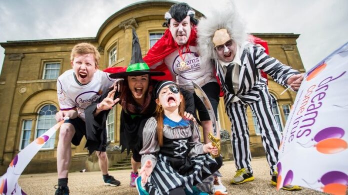 New Sports Tours event, Halloween Fun Run, supports Dreams Come True charity New Sports Tours event, Halloween Fun Run, supports Dreams Come True charity