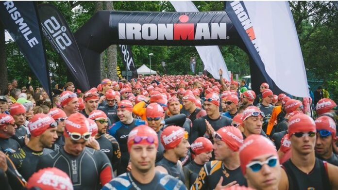 IRONMAN Tallinn - swim start in Estonia, photo credit - IRONMAN IRONMAN Tallinn - swim start in Estonia, photo credit - IRONMAN
