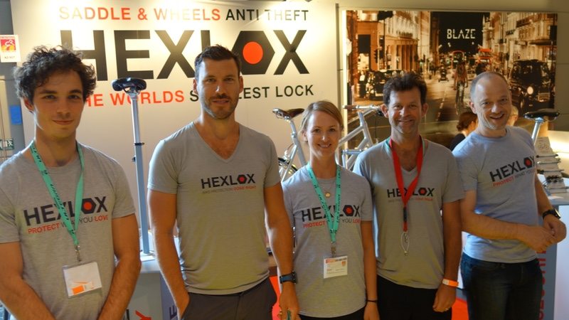 Hexlox celebrates Hidden Champion award at Eurobike 2017